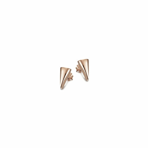 Pyramid Post Earrings