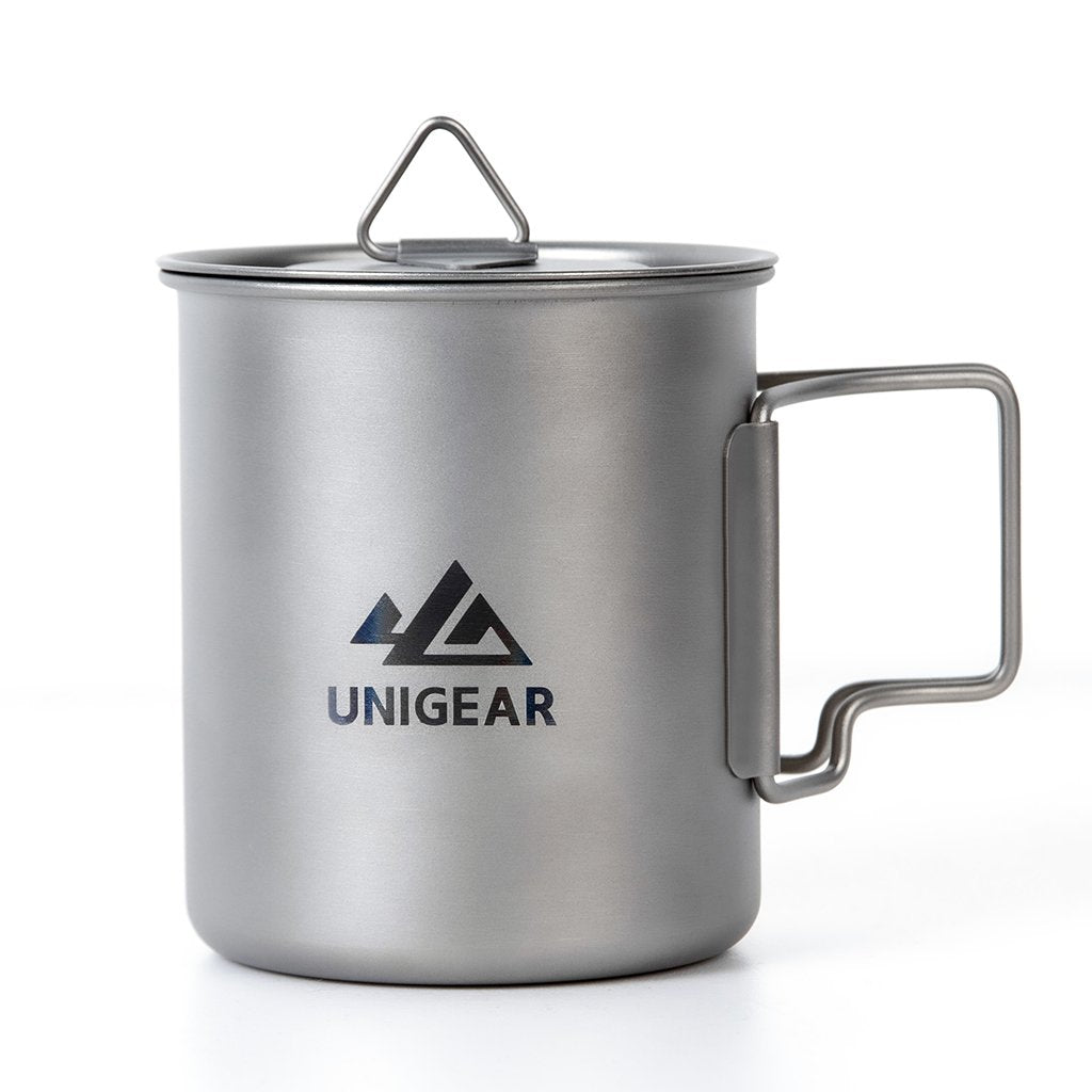 100% Titanium Camping Cup 450 ml