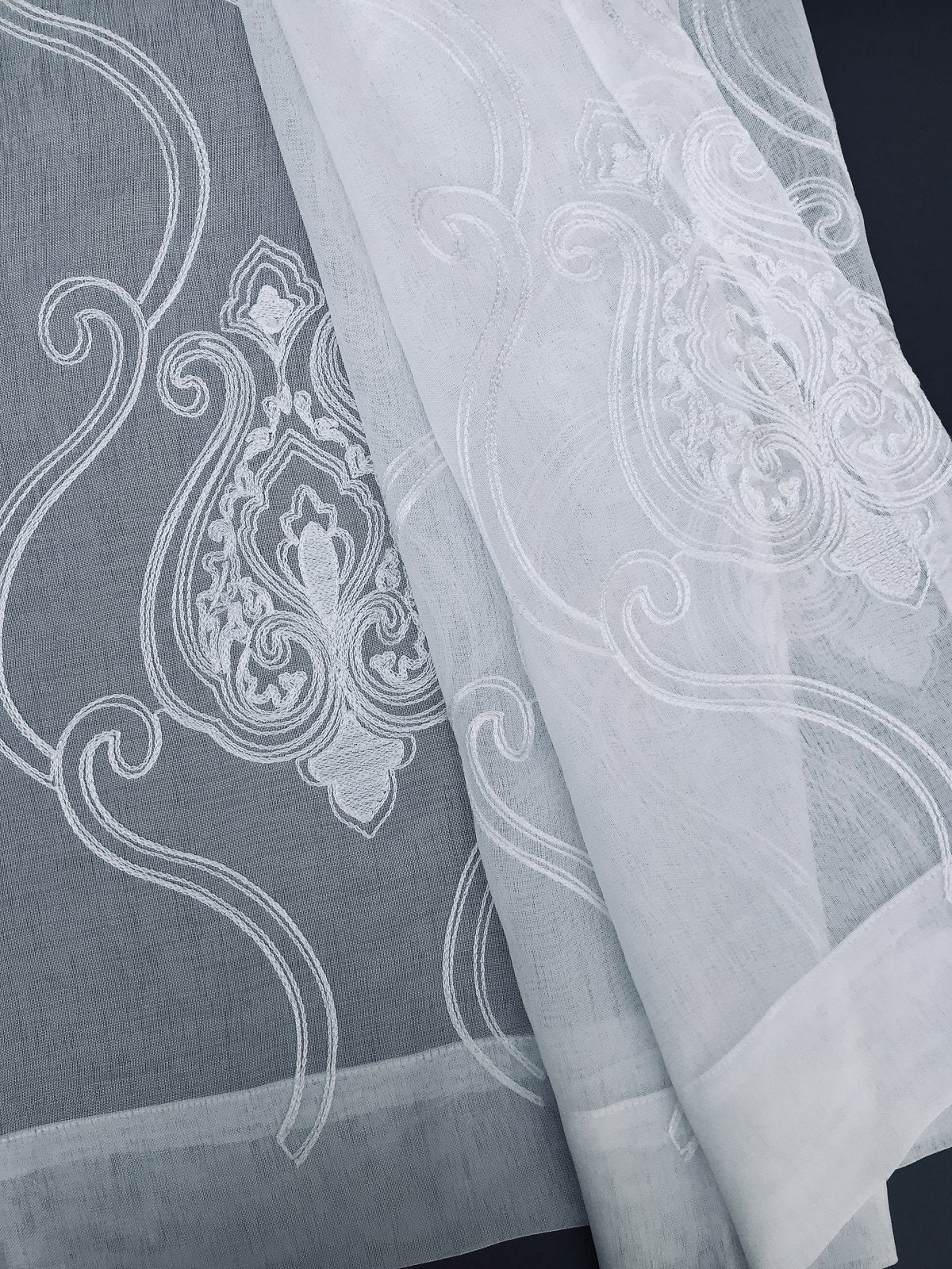 ML16229 Ella Embroidered Sheer Curtain