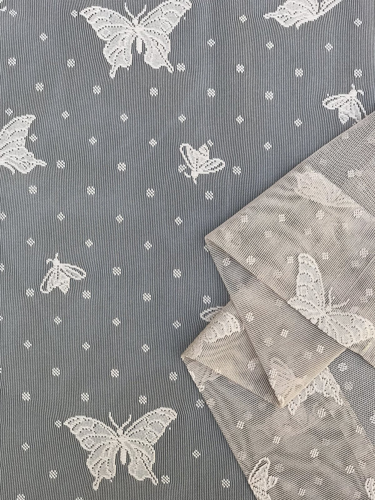 ML19071 Elegent Butterfly Sheer Curtain