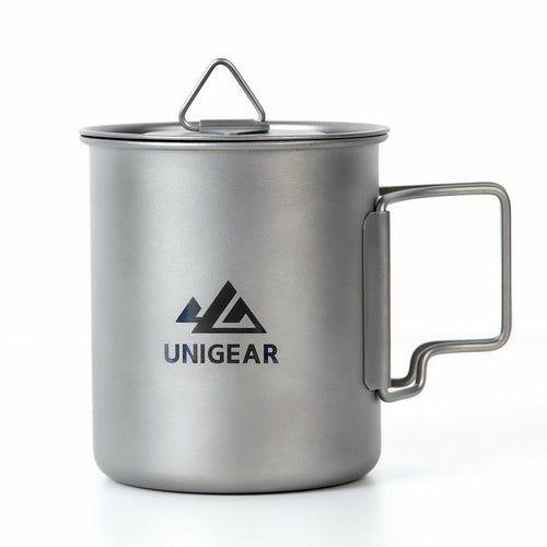 100% Titanium Camping Cup 450 ml