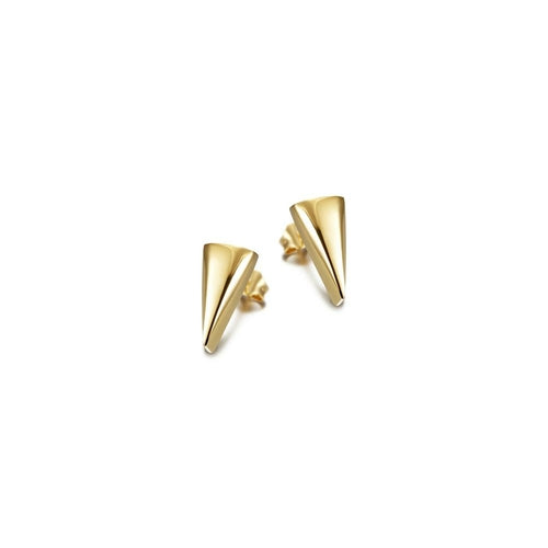 Pyramid Post Earrings