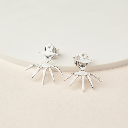 Spike Stud Earrings Ear Jackets Modern Earrings