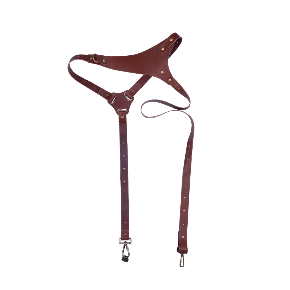 Genuine Leather Camera Adjustable Shoulder Strap