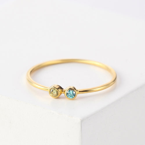 Mom Birthstone Ring, Children Birthstone Ring, Birthstone Jewelry