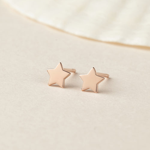 Dainty Star Stud Earrings Minimalist Studs