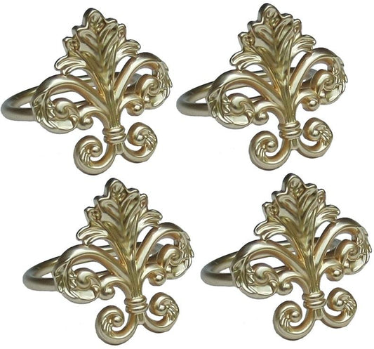 ML15852 Fleur de Lis Napkin Ring