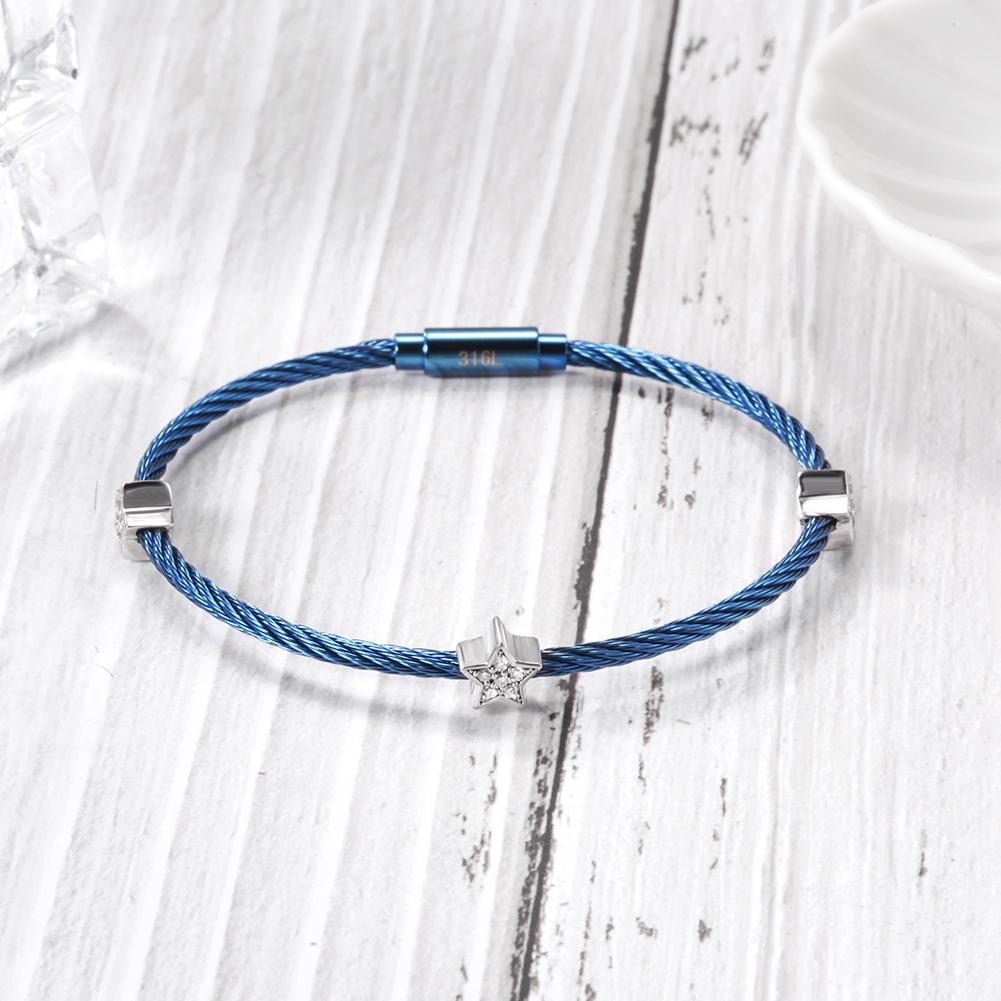 PAVÉ Star Stacking Cable Bracelet