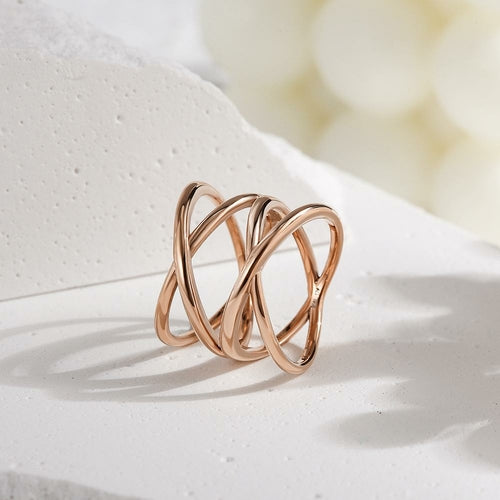 DOUBLE CROSS RING