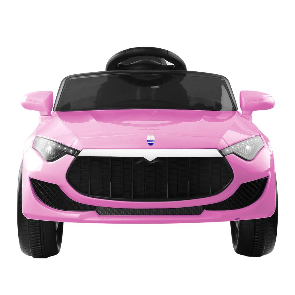 Rigo Kids Ride On Car Battery Electric Toy Remote Control Pink Cars