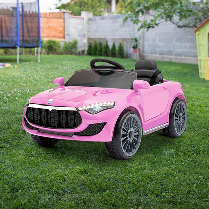 Rigo Kids Ride On Car Battery Electric Toy Remote Control Pink Cars