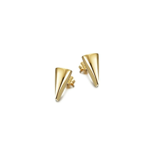 Pyramid Post Earrings
