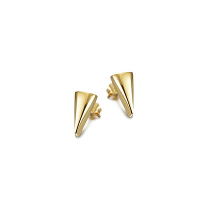 Pyramid Post Earrings