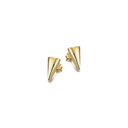 Pyramid Post Earrings