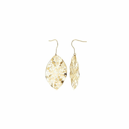 Leaf Dangle Drop Earrings