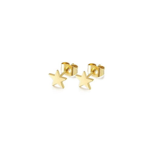 Star Stud Post Earrings