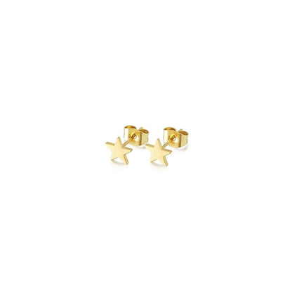 Star Stud Post Earrings