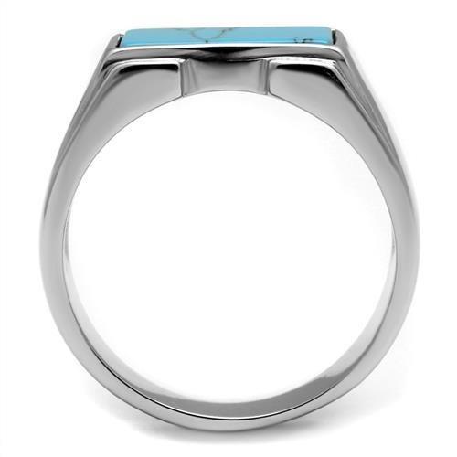 TK3000 - High polished (no plating) Stainless Steel Ring with