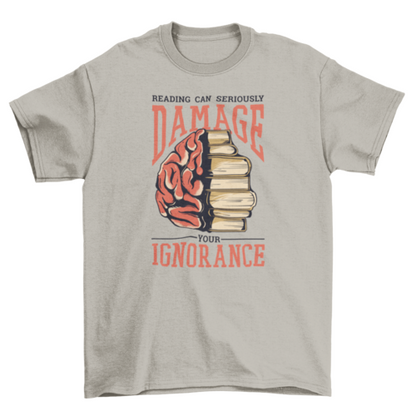 Reading Books Quote T-shirt