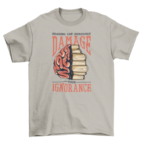 Reading Books Quote T-shirt