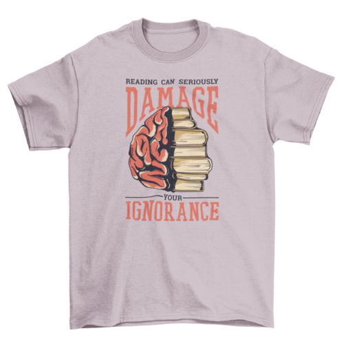 Reading Books Quote T-shirt