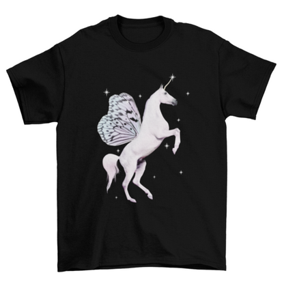 Unicorn with wings t-shirt