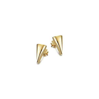 Pyramid Post Earrings