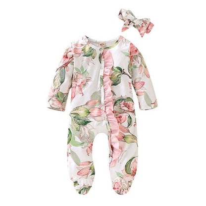 Winter Junmpsuit Newborn Infant Baby Girl Boy