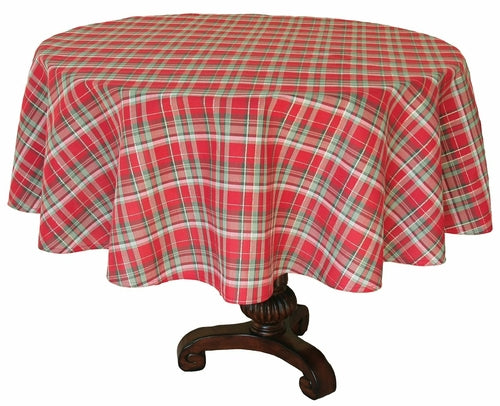 XD111618 Holiday Tartan Tablecloth