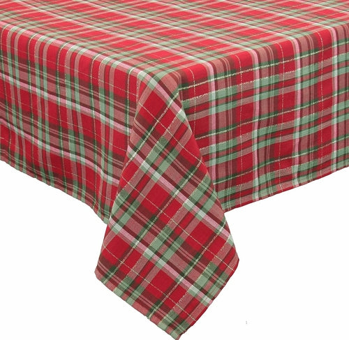 XD111618 Holiday Tartan Tablecloth