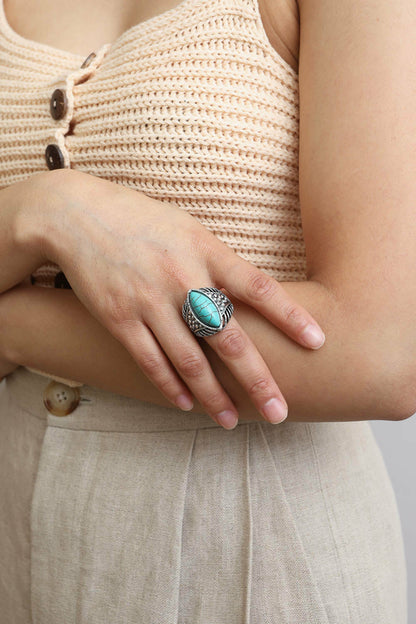 Classic Marquise Turquoise Ring