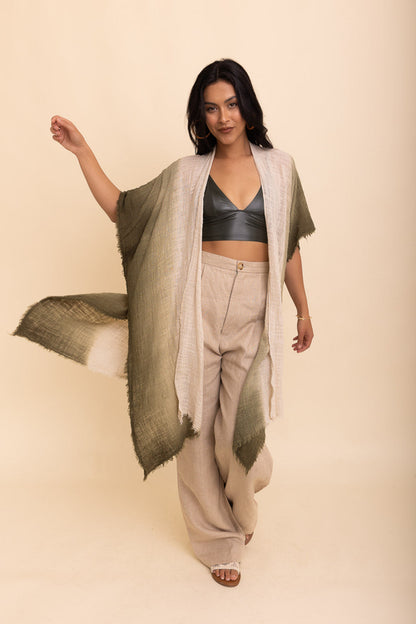 Mystic Hues Cotton Kimono