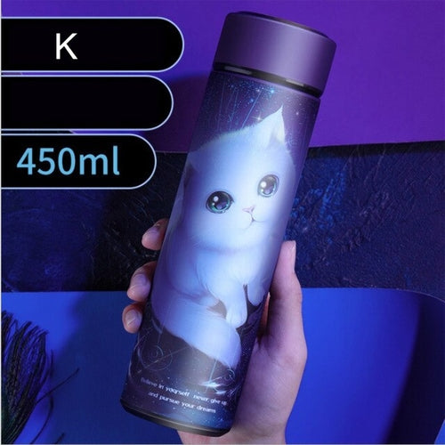 450ml Temperature Display Thermos bottle