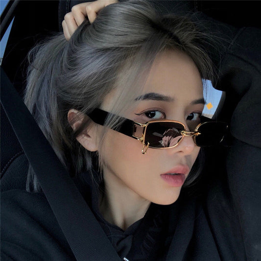 Female Sunglasses Korean Style Trendy Square Glasses