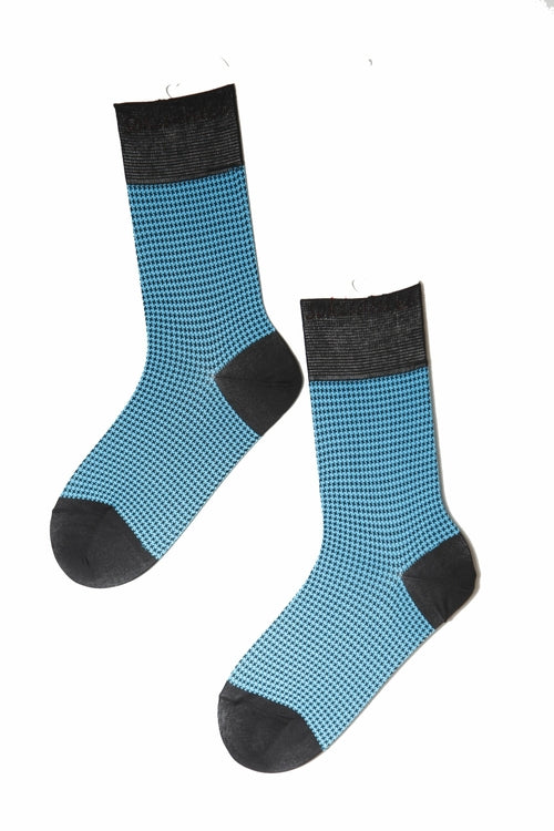 CECAR men's turquoise suit socks