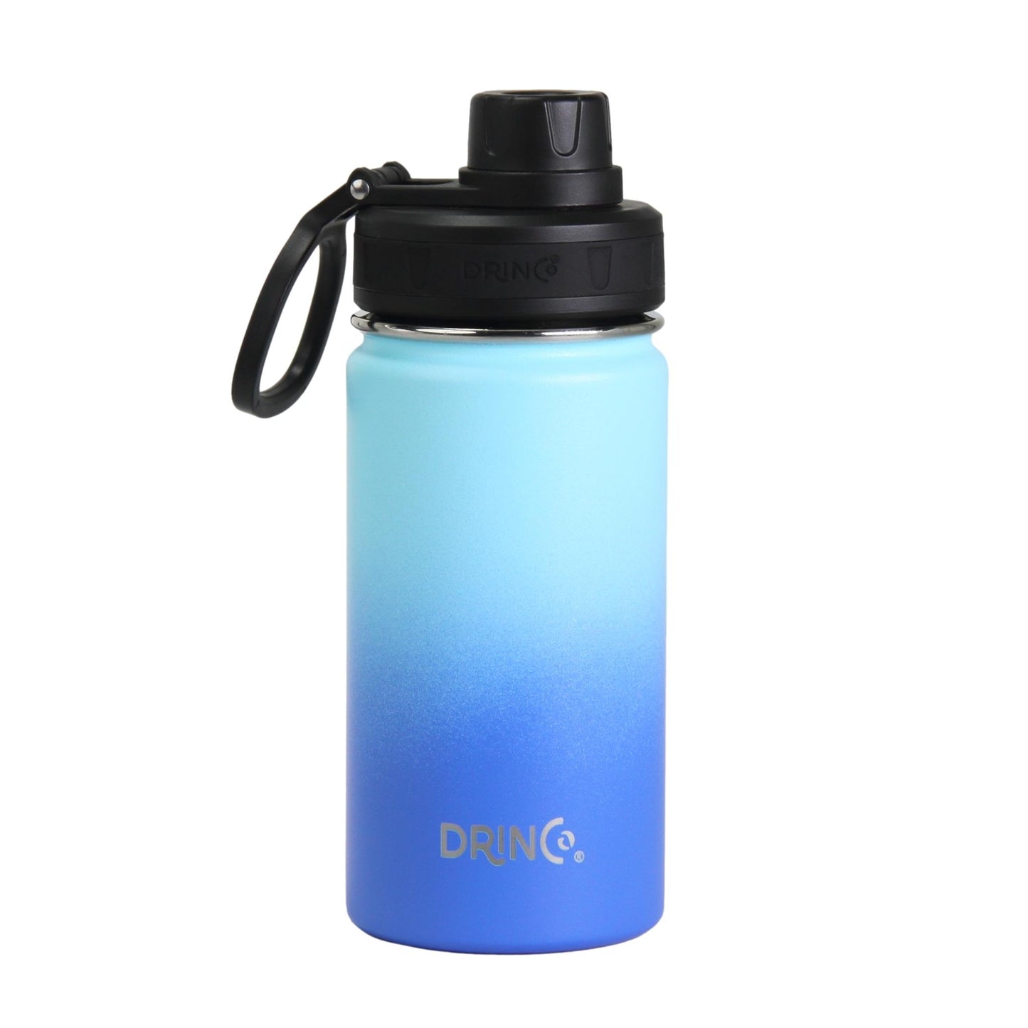 DRINCO® 14oz Stainless Steel Sport Water Bottle - Morning Sky Blue