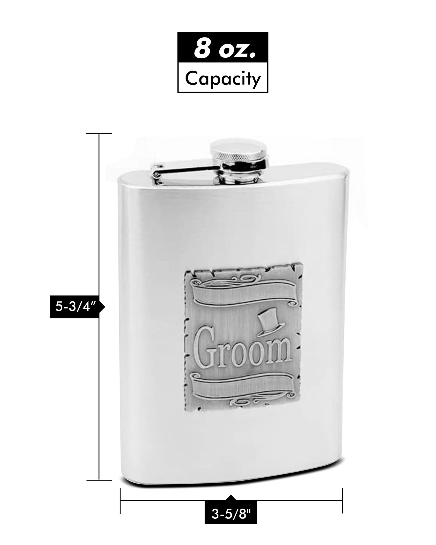 Wedding Flask for Groom