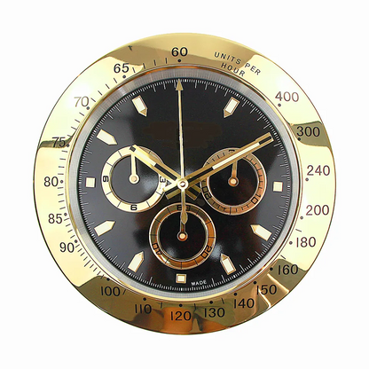 Luxury Wall Clock Metal Art Watch Large Wall Clock For Home