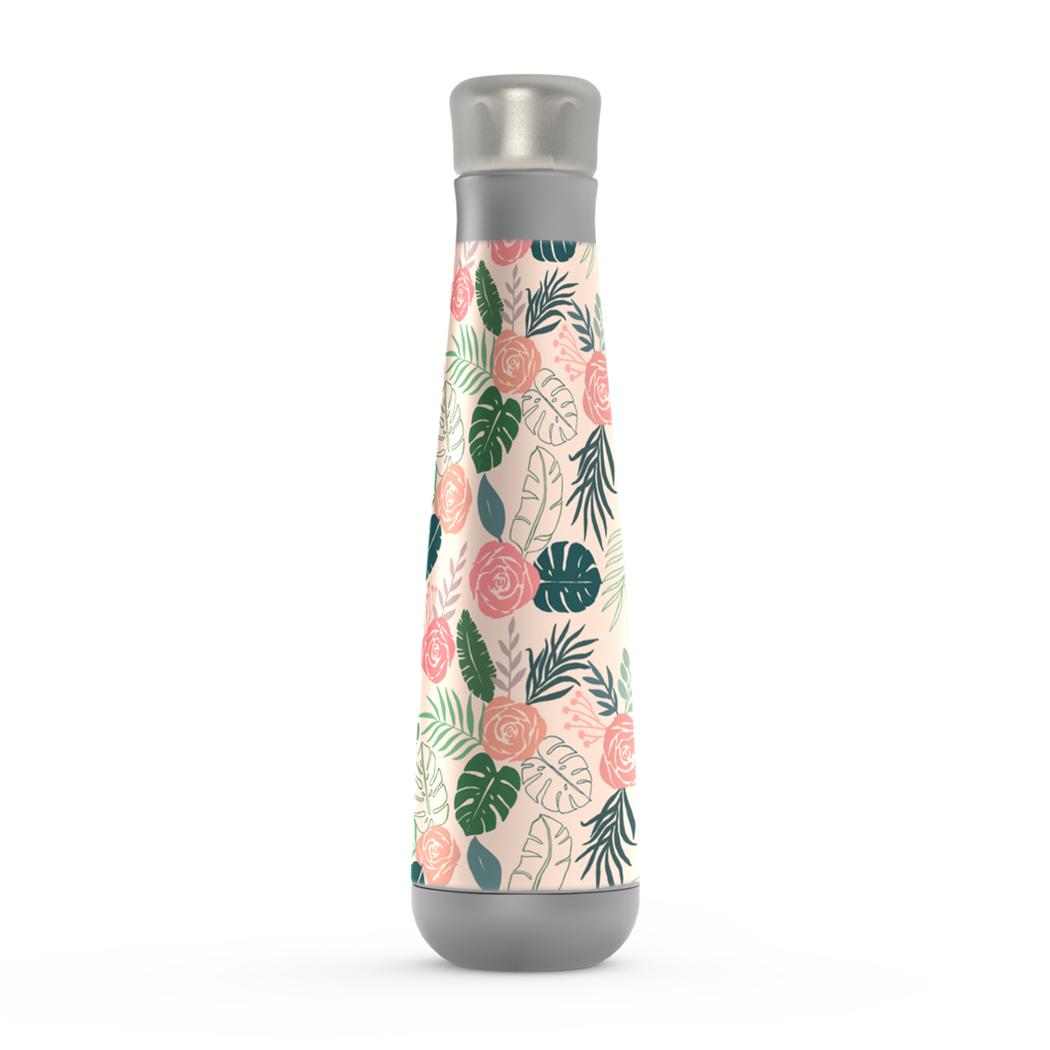 Tropical Floral Peristyle Water Bottle