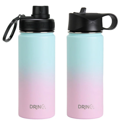 DRINCO® 18oz Stainless Steel Sport Water Bottle - Macaron