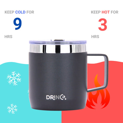 DRINCO® 14 oz Coffee Mug Vacuum Insulated Camping Mug Double Wall