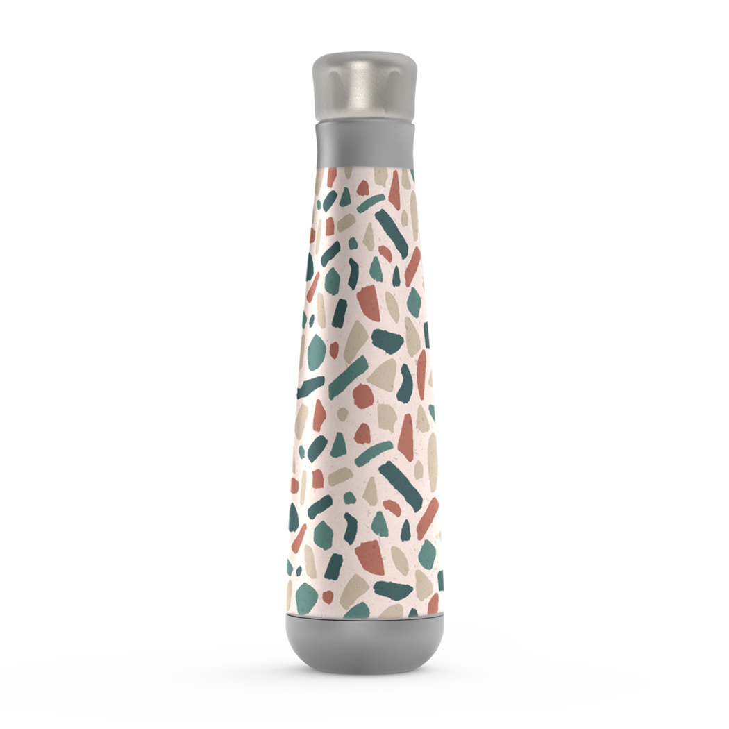 Warm Terrazzo Water Bottle