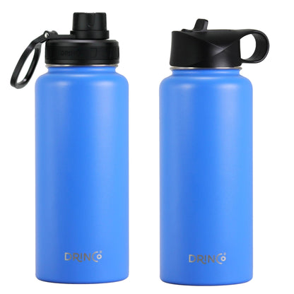 DRINCO® 32oz Stainless Steel Water Bottle - Royal Blue