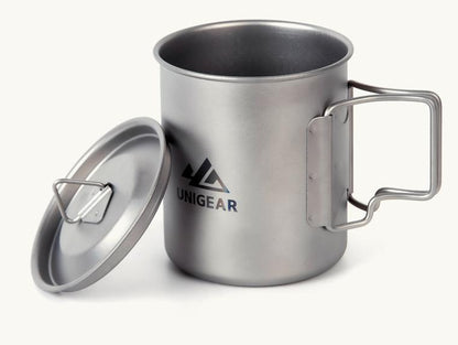 100% Titanium Camping Cup  450 ml