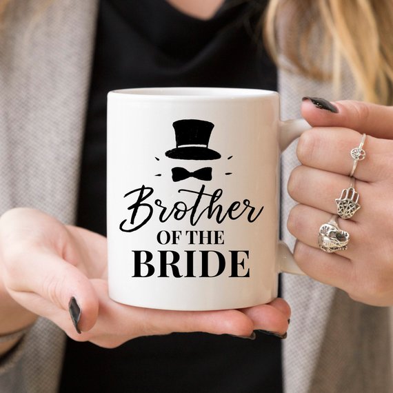 Coffee Mug, Brother Of The Bride, Top Hat,  Tea,