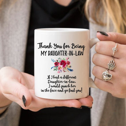 Daughter in Law Gift Daughter in Law Mug Daughter