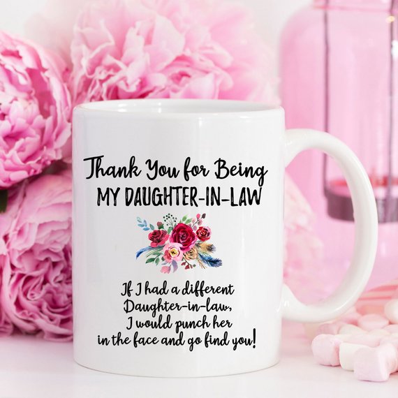 Daughter in Law Gift Daughter in Law Mug Daughter