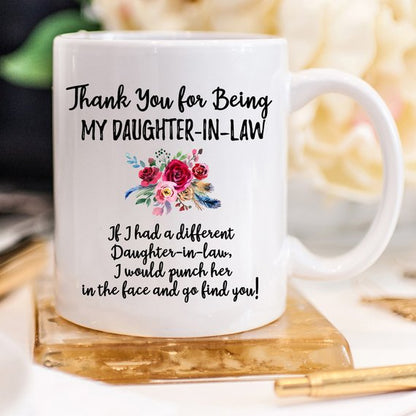 Daughter in Law Gift Daughter in Law Mug Daughter