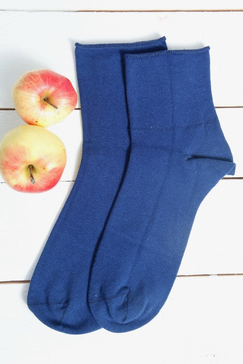 OLEV blue comfort socks