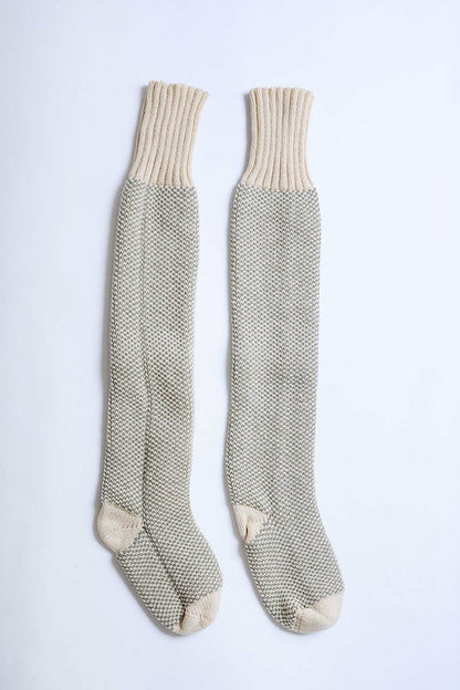 Cozy Ribbed Knit Lounge Socks